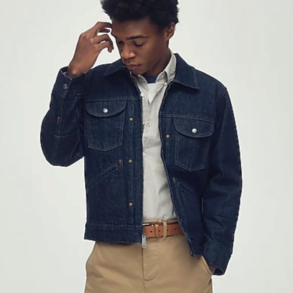 Wallace & Barnes Denim Jacket NWT - Picture 3 of 4
